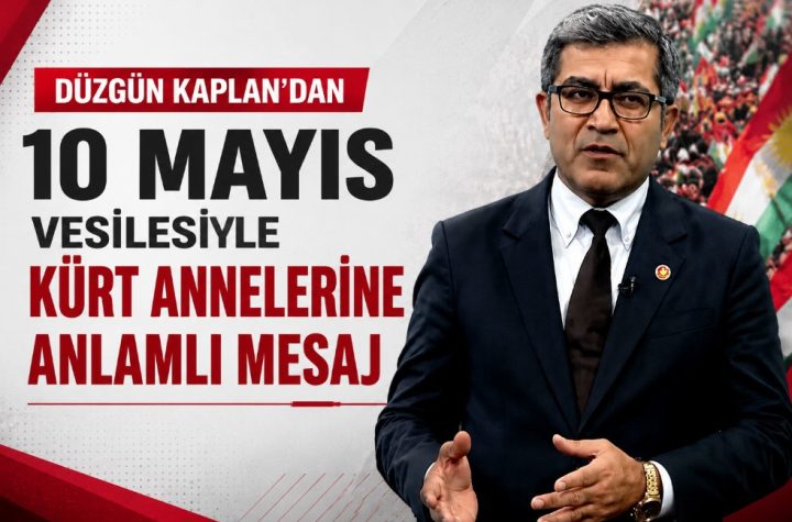 Düzgün Kaplan'dan anlamlı mesaj