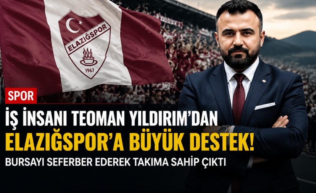 haber102-Teoman yıldırımdan elazığspora büyük destek
